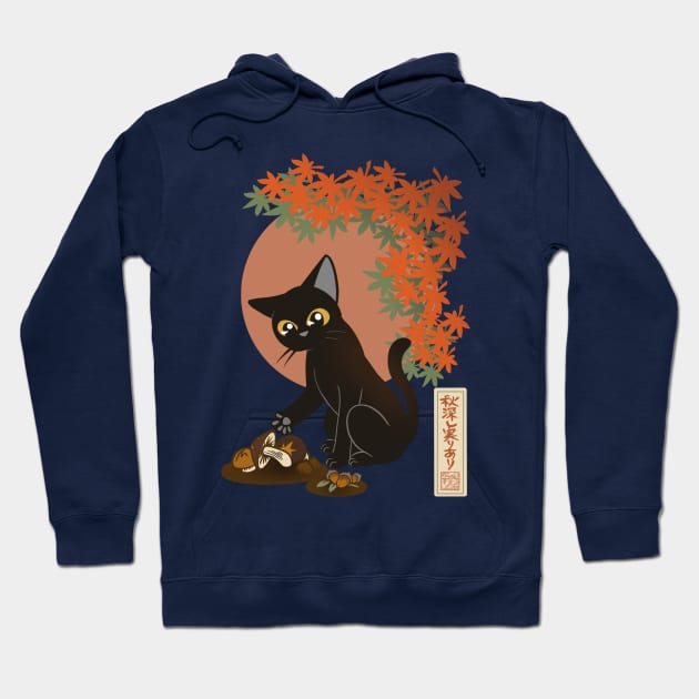 Deep Autumn and Harvest Hoodie by BATKEI